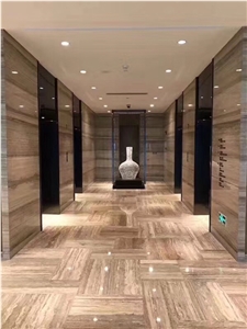 Italian Travertino Silver Slabs & Tiles,Silver Travertine Covering