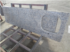 Light Giallo Santa Cecilia Granite Bathroom Vanity Tops