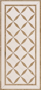 Lobby Waterjet Medallions Floor Medallions Composited Medallion