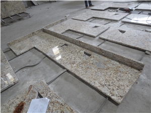 Polished Bordeaux Typhoon Granite Custom Countertops,Kitchen Bar Top