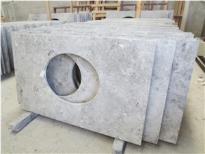 Turkey Cloudy Grey, Arctic Grey Marble Custom Vanity Tops Turkey Cloudy Grey, Arctic Grey Marble Custom Vanity Tops