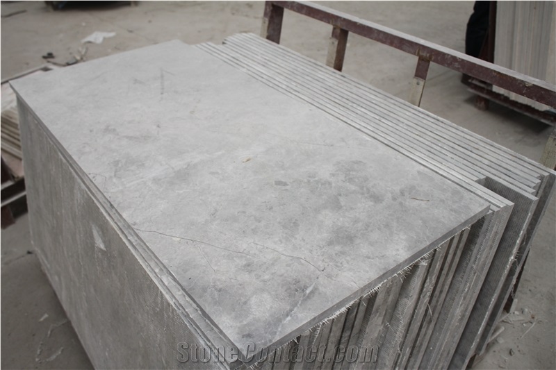Turkey Cloudy Grey, Arctic Grey Marble Custom Vanity Tops