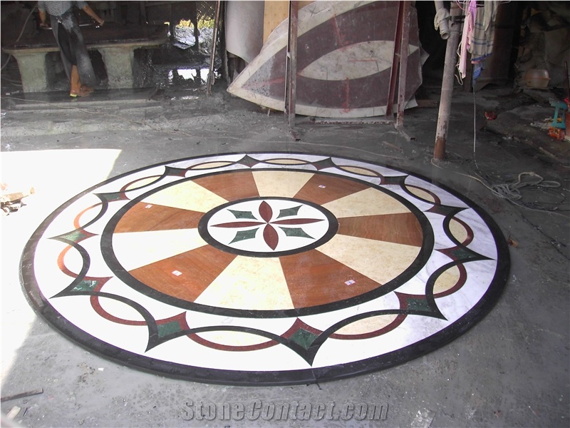 Waterjet Medallions Round Medallions Floor Medallions Mosaic Medallion