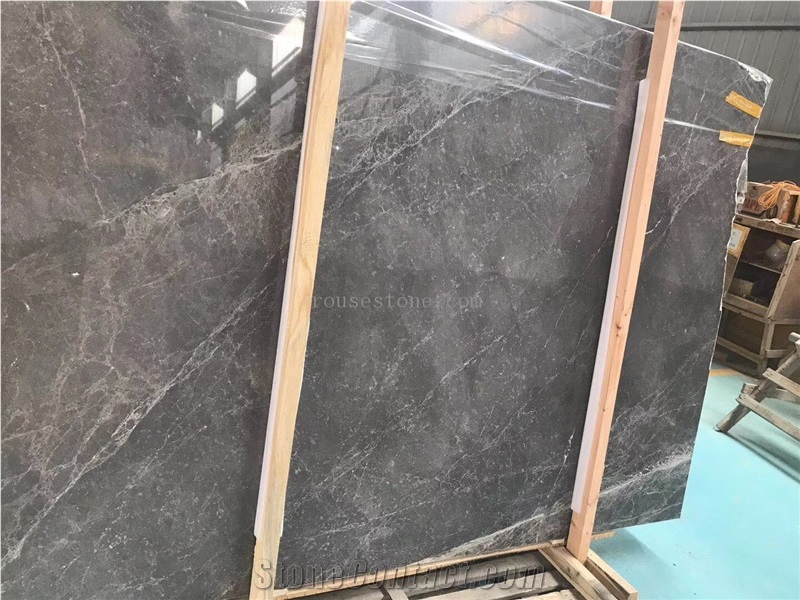 Hermes Grey,Emperador Fume Ash Grey Dark Marble Slabs&Tiles Polished