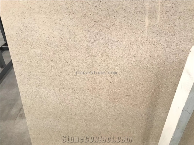 Moka Gold Limestone Slabs Pool and Wall Capping, Stairs, Table