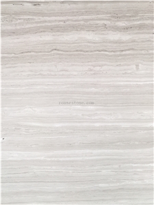 White Wood Marble Slab,Wooden Grain,China Serpegiante,Striato Grigio