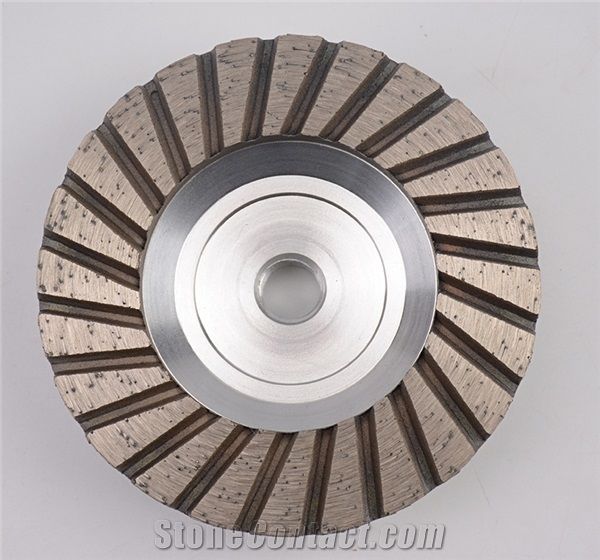 Turbo Cup Wheel with Aluminium Base