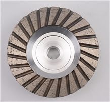 Turbo Cup Wheel with Aluminium Base Turbo Cup Wheel with Aluminium Base