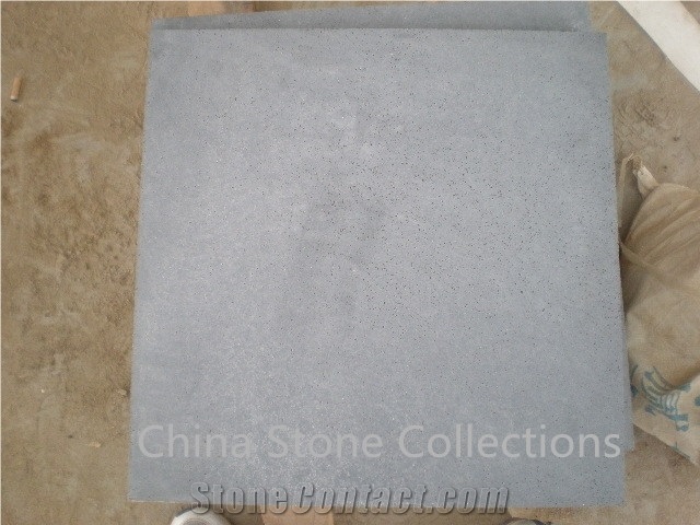 China Gray Bluestone Zp Basalt Quarry Owner Cobbles/Pool Coping Tiles