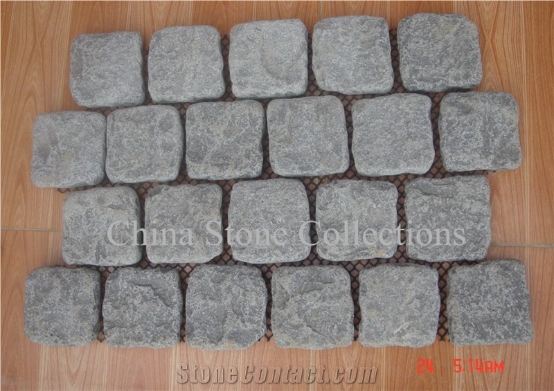 China Gray Bluestone Zp Basalt Quarry Owner Cobbles/Pool Coping Tiles