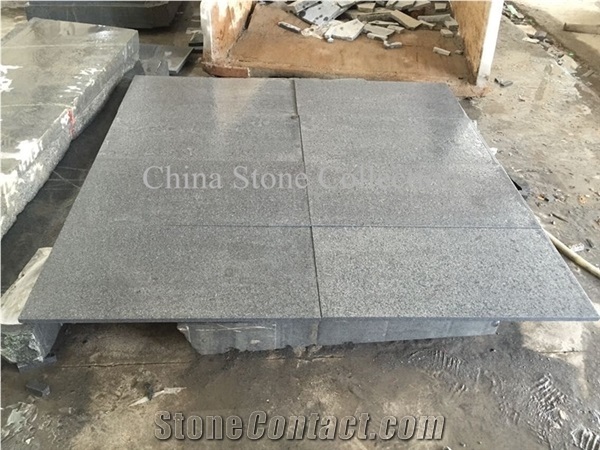 G654 Changtai Granite Sesame Grey Pangda Dark Tiles/Slabs