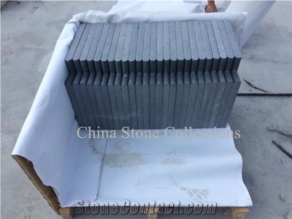 G654 Changtai Granite Sesame Grey Pangda Dark Tiles/Slabs