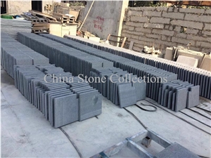 G654 Cheap Grey Granite Pangda Black Changtai Grey Flooring Tiles