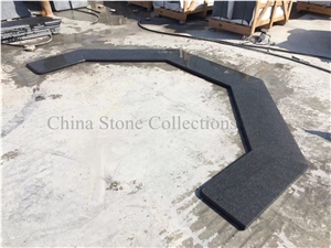 G654 Cheap Grey Granite Pangda Black Changtai Grey Flooring Tiles