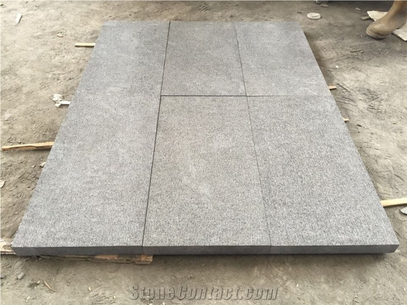 G684 Chinese Pearl Black Basalt Pavers/Cobbles/Floor Tiles