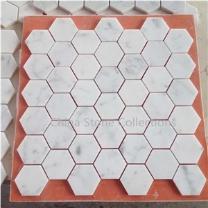 Italy Bianco Carrara White Tiles & Mosaic for Interior Decoration Italy Bianco Carrara White Tiles & Mosaic for Interior Decoration