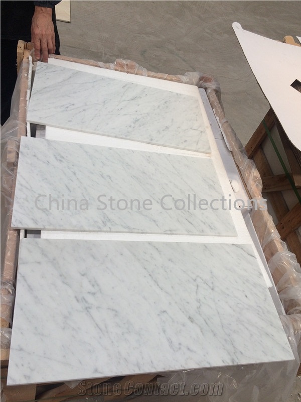 Italy Bianco Carrara White Tiles & Mosaic for Interior Decoration