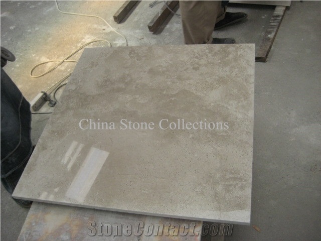 Ivory G Chinese Stunning Light Beige Limestone Flooring/Walling Tiles