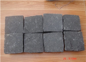 Zhangpu Grey Basalt Black Basalt Bluestone Tumbled Pavers & Cobbles