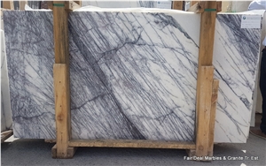 Lilac White 2cm Slabs & Tiles, Milas Lilac Marble Slabs