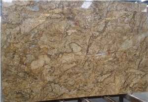 Indian Alaska Gold Granite Tiles Slabs