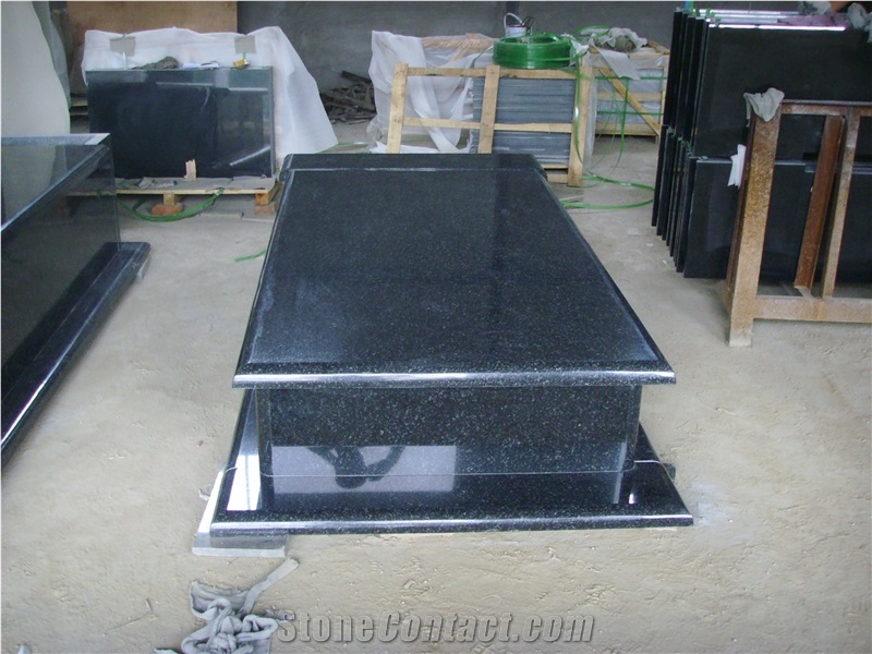 Black Beida Qing Chinese Granite Tombstone,Granite Monument