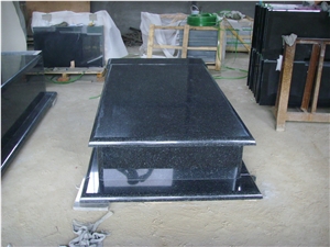 Black Beida Qing Chinese Granite Tombstone,Granite Monument