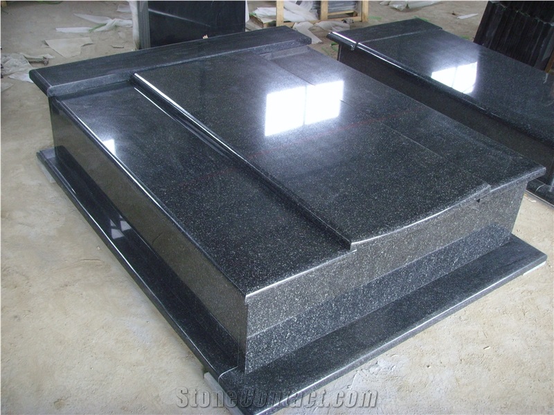 Black Beida Qing Chinese Granite Tombstone,Granite Monument