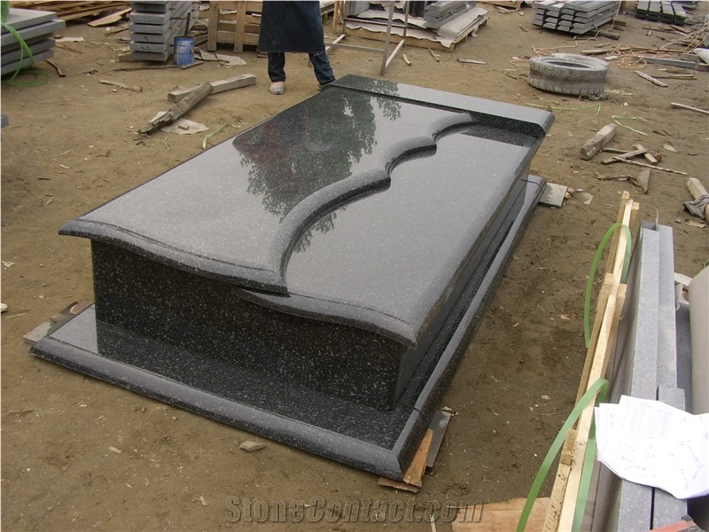 Black Beida Qing Chinese Granite Tombstone,Granite Monument