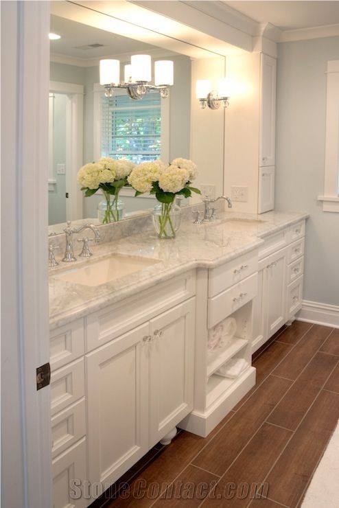 Custom Design Master Bath Vanity Tops