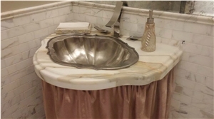 Custom Design Master Bath Vanity Tops