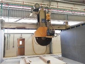 ShengDa Used Giant Disc Bridge Type Block Cutter Machine-Year Of Manufacture: 2014