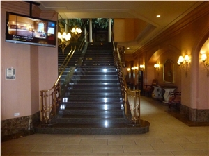 Roc Black Granite Staircase