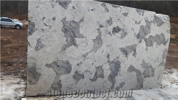White Soul Exotic Granite Blocks