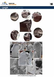 Our Upright Range Tombstones