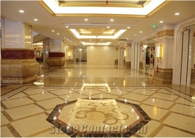 Interior, Brown Marble Building & Walling
