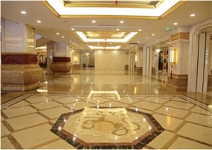 Interior, Brown Marble Building & Walling