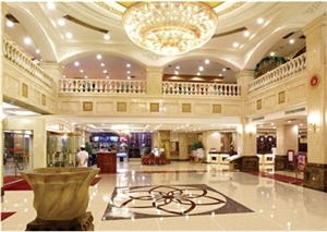 Interior, Brown Marble Building & Walling