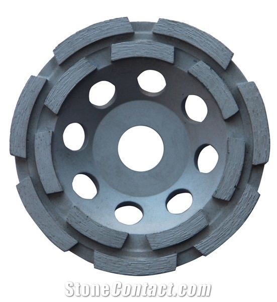 Diamond Double Row Grinding Cup Wheel