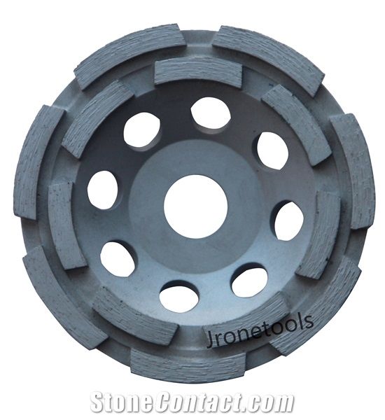 Double Row Diamond Grinding Cup Wheel