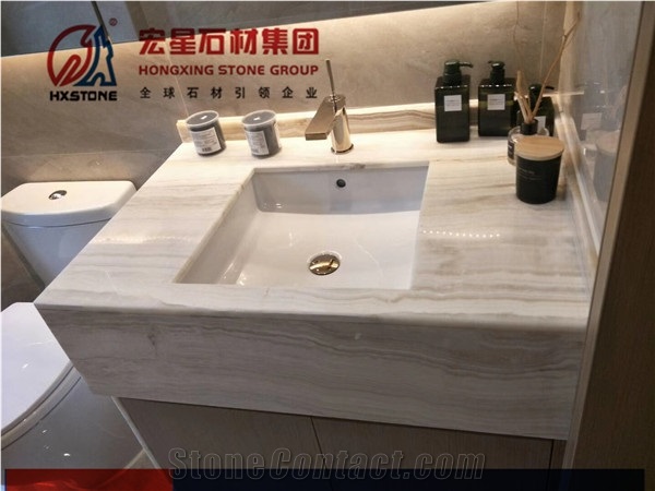 White Tiger Onyx Polished Slabs&Tiles Straight Wooden Vein Backlight