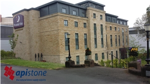 Api Beige Sandstone Building Masonry Stones