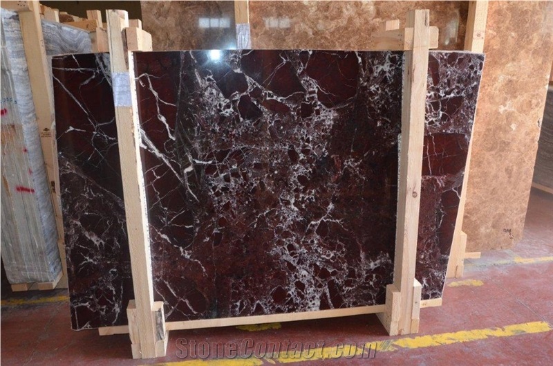 Rosso Levanto Marble Slabs