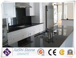 Modern Black Granite Countertop for Kitchen with 1200*600mm*3mm