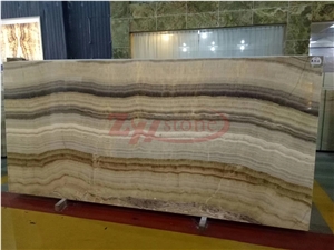 Multicolor Onyx Slabs English Jade Slabs for Wall Covering