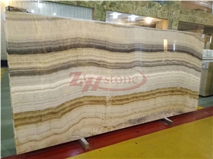 Multicolor Onyx Slabs English Jade Slabs for Wall Covering