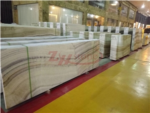 Multicolor Onyx Slabs English Jade Slabs for Wall Covering