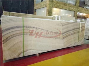 Multicolor Onyx Slabs English Jade Slabs for Wall Covering