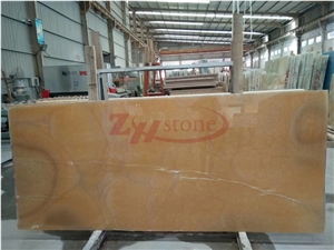 Orange Onyx Orange Bojnord Slabs Wall Tile
