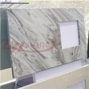 Palissandro Azzurro Marble Honeycomb Countertop